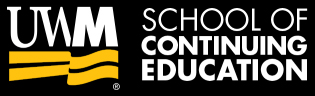 University of Wisconsin-Milwaukee School of Continuing Education logo
